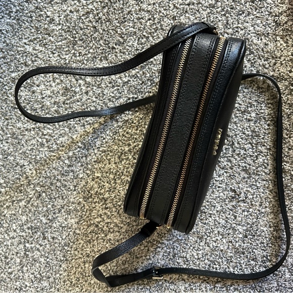 Furla double zip crossbody black - Picture 5 of 8